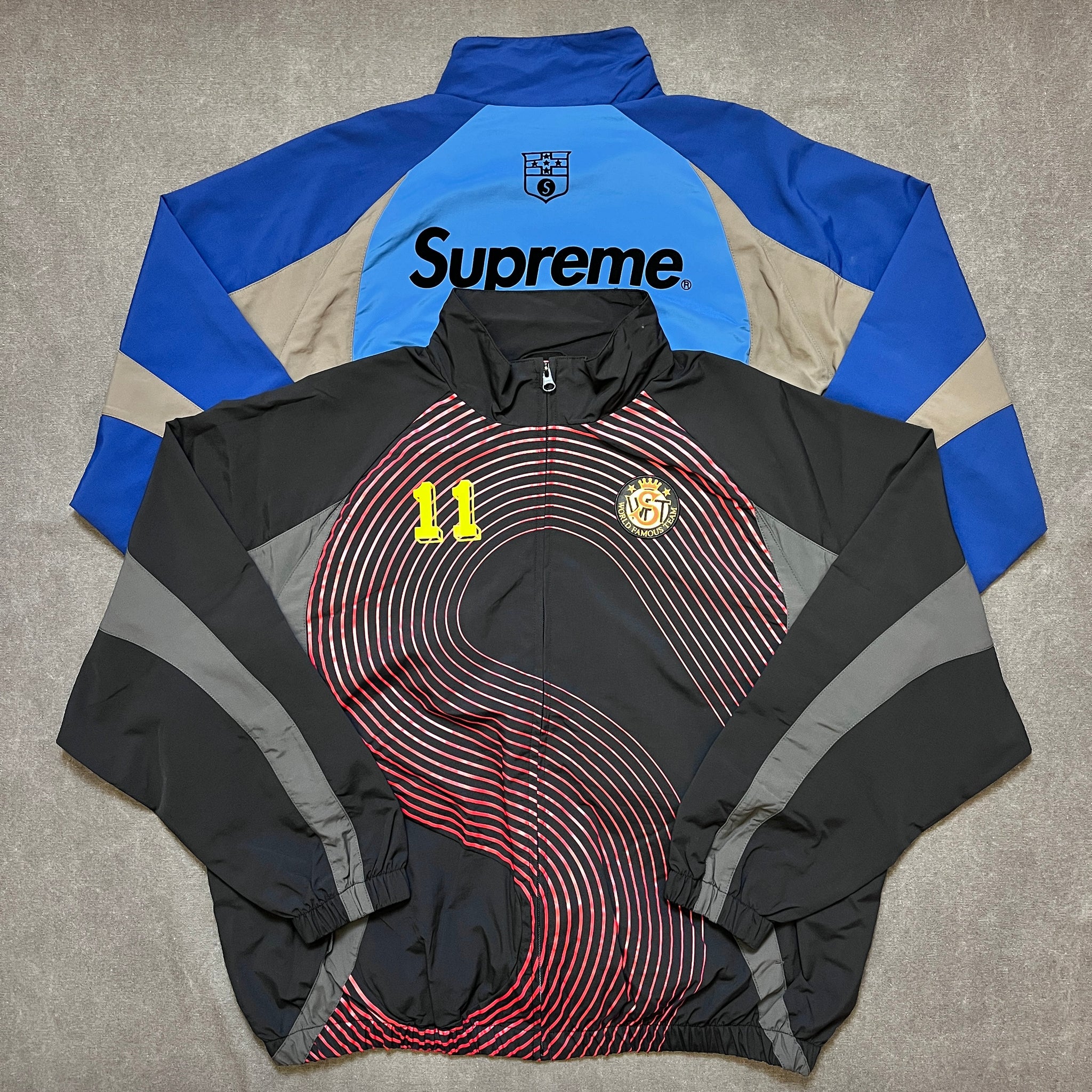 Supreme Curve Logos Ripstop Jacket 20FW Supreme Curve Logos