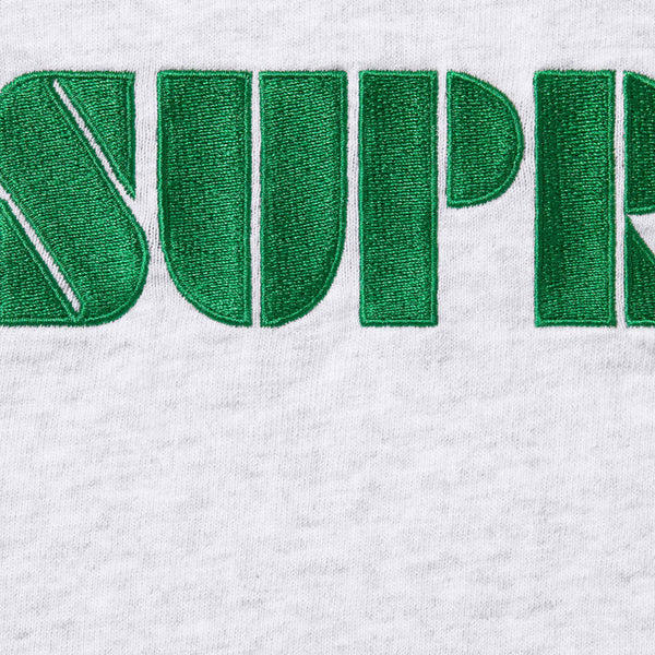 SUPREME STENCIL EMBROIDERED SS TOP