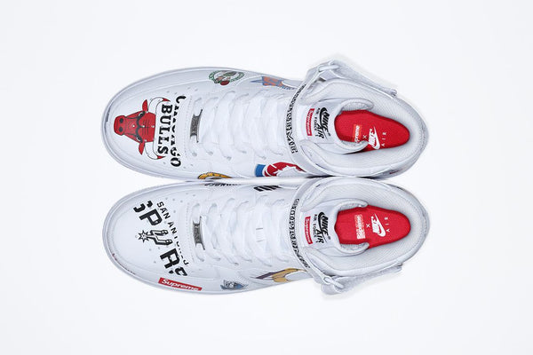 SUPREME NIKE NBA AIR FORCE 1 MID