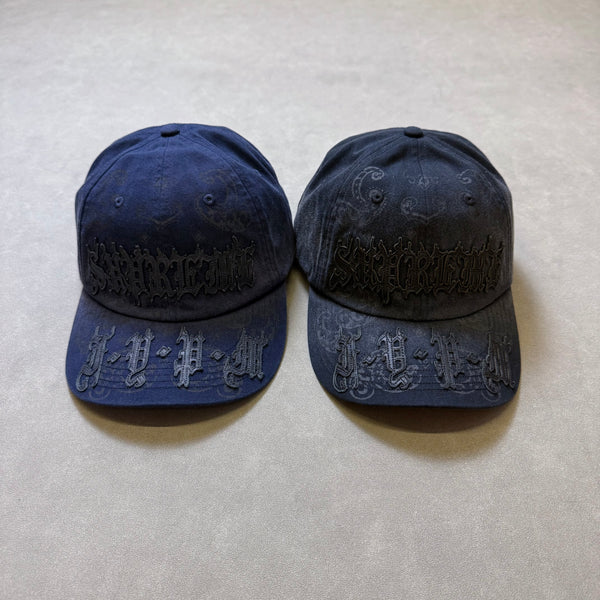 SUPREME LEATHER APPLIQUE 6 PANEL