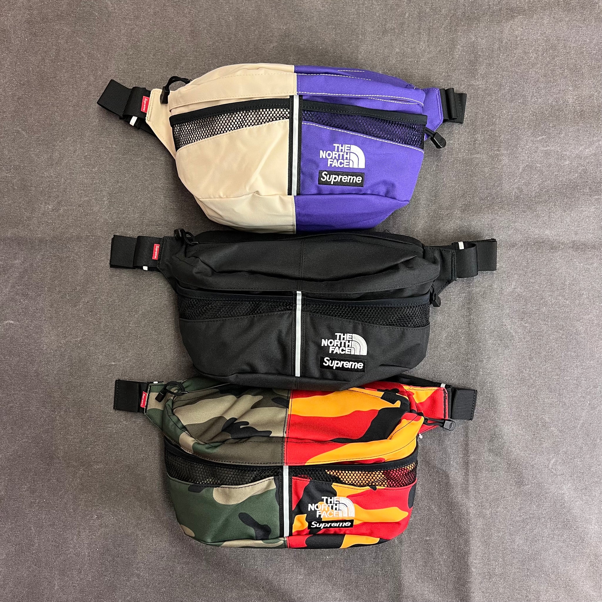 SUPREME THE NORTH FACE SPLIT WAIST BAG