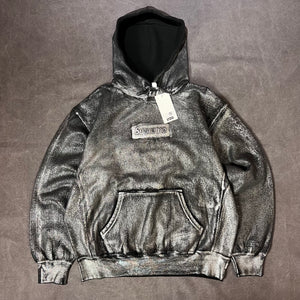 SUPREME MM6 MAISON MARGIELA FOIL BOX LOGO HOODED SWEATSHIRT