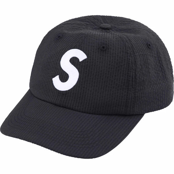 SUPREME SEERSUCKER S LOGO 6 PANEL