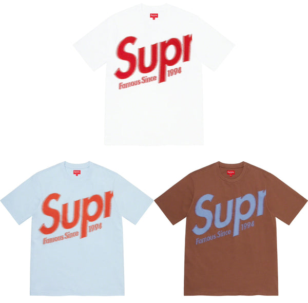 SUPREME INTARSIA SPELLOUT S/S TOP