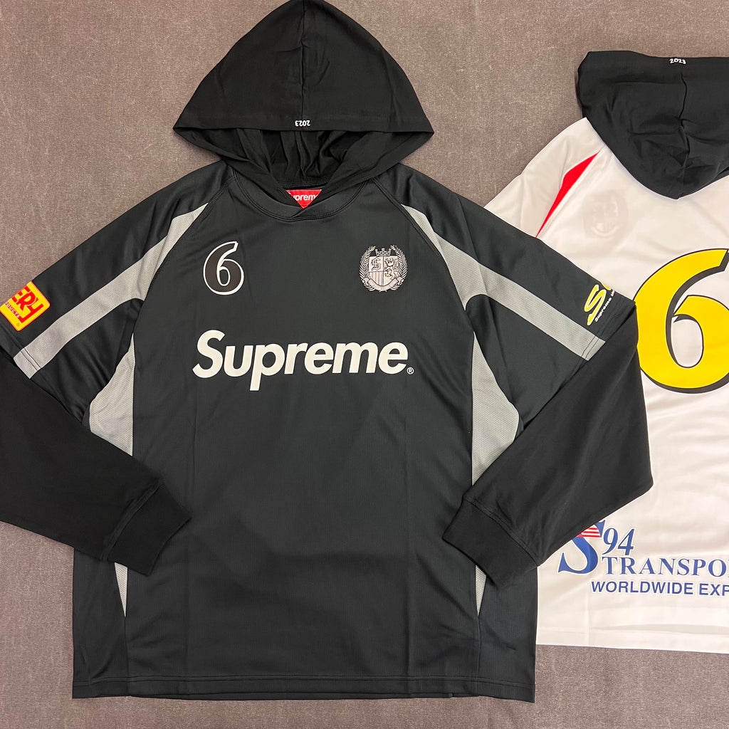 SUPREME HOODED SOCCER JERSEY – Trade Point_HK
