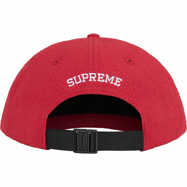 SUPREME SEERSUCKER S LOGO 6 PANEL