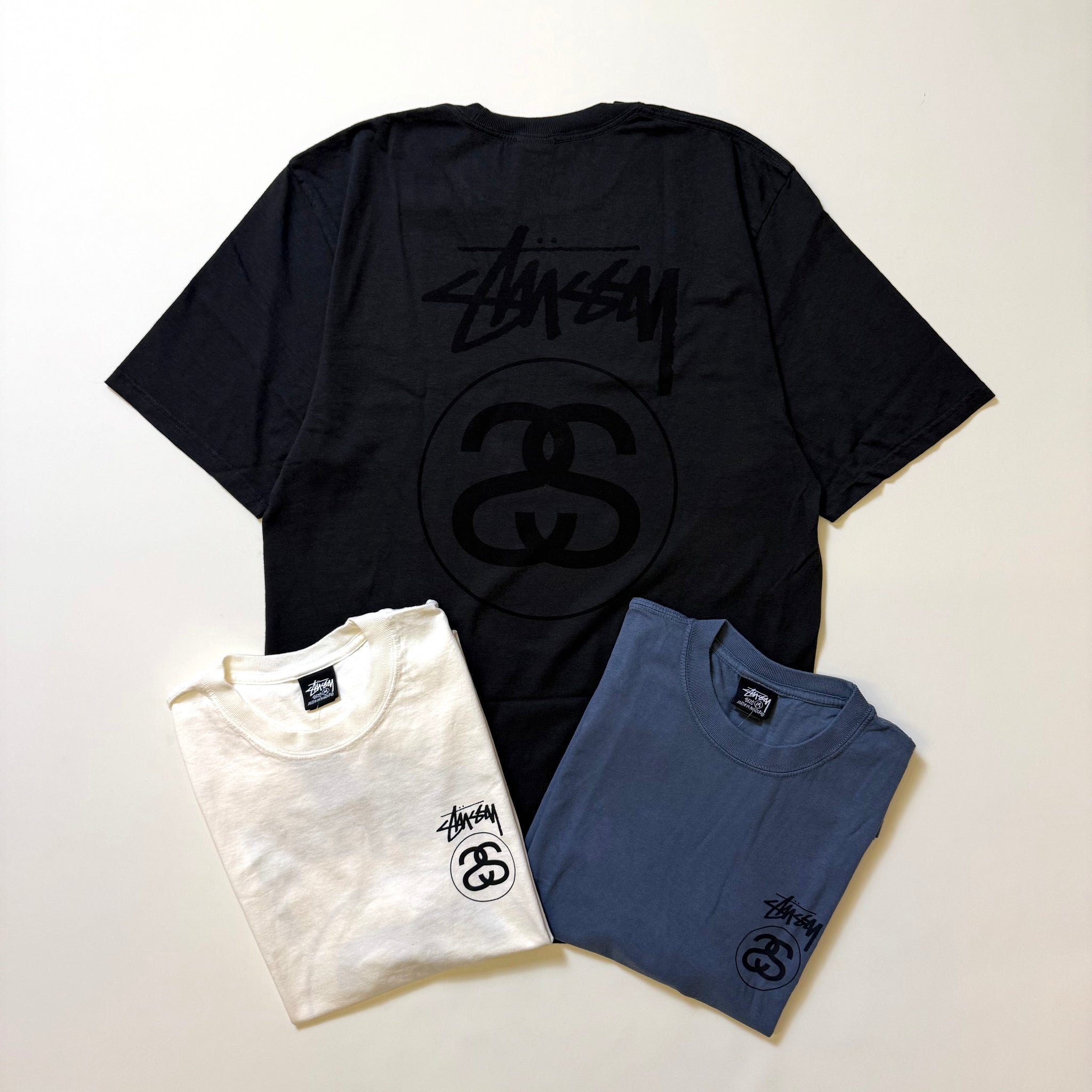 STUSSY STOCK LINK TEE PIGMENT DYED