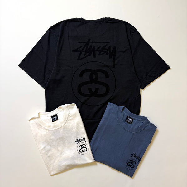 STUSSY STOCK LINK TEE PIGMENT DYED
