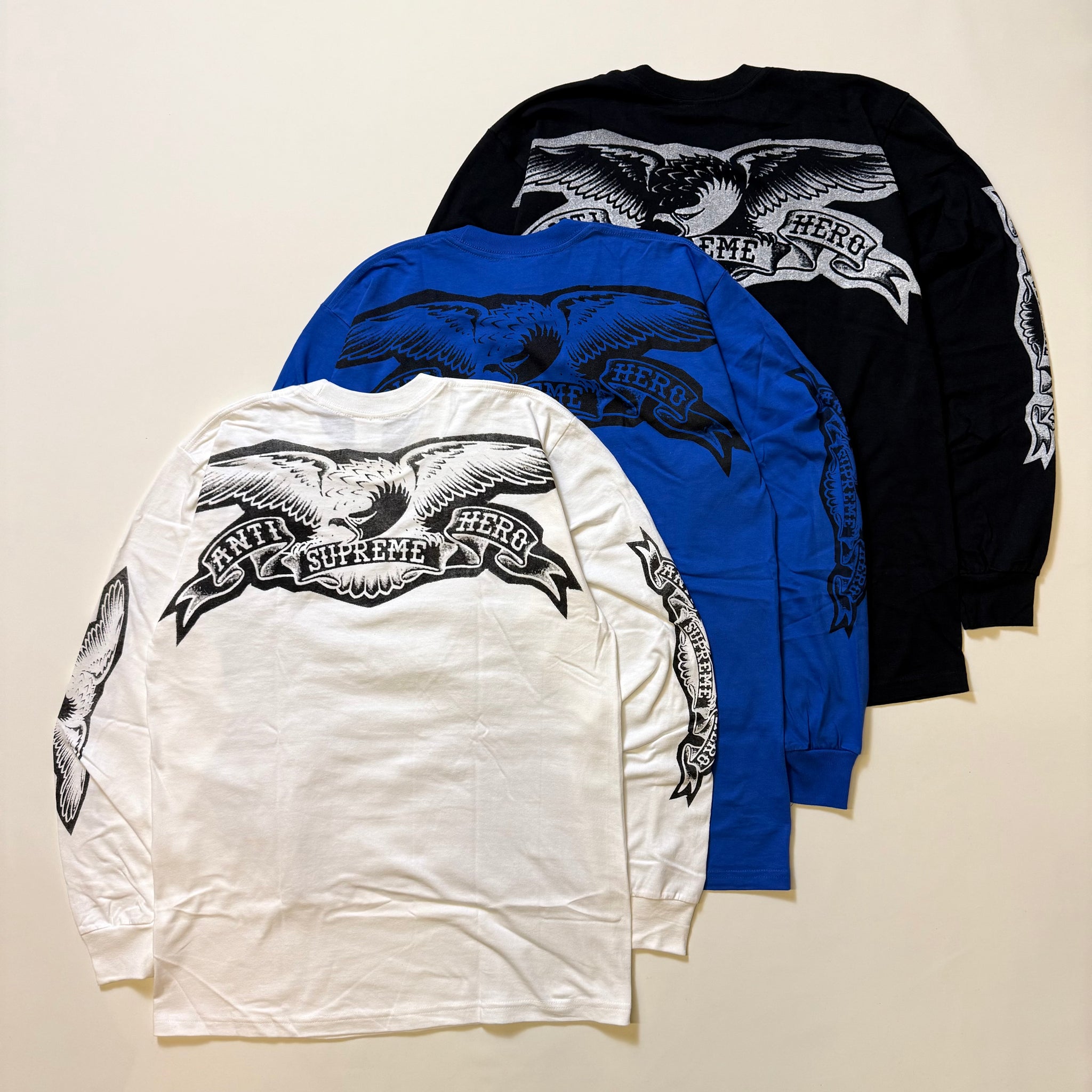SUPREME ANTIHERO EAGLE L/S TEE