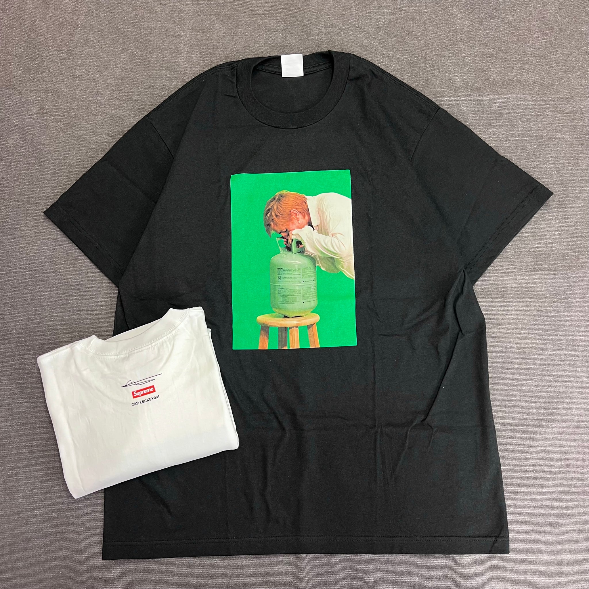 中古】Supreme×MARK LECKEY Greenscreen Tee XL ブラック