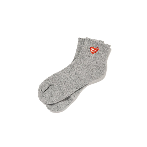 HUMAN MADE SHORT PILE SOCKS(RED HEART)