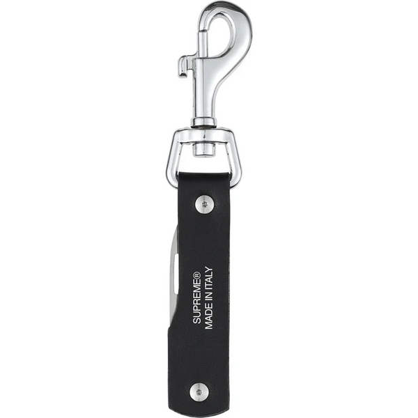 SUPREME LEATHER CLIP KNIFE