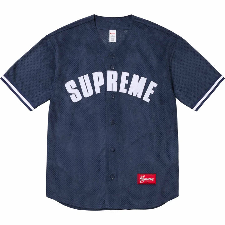 応援グッズ Supreme Ultrasuede Mesh Baseball SUPREME ULTRASUEDE MESH BASEBALL JERSEY – Trade Point_HK