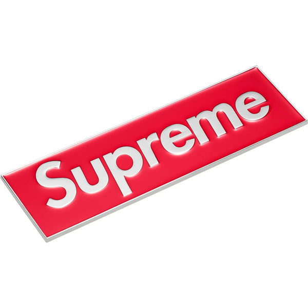 SUPREME BOX LOGO CAR EMBLEM