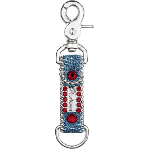 SUPREME B.B. SIMON DENIM KEYCHAIN