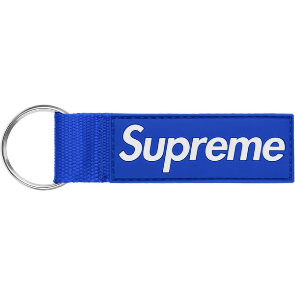 SUPREME WEBBING KEYCHAIN SS26