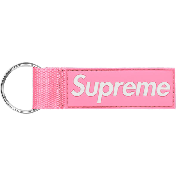 SUPREME WEBBING KEYCHAIN SS26