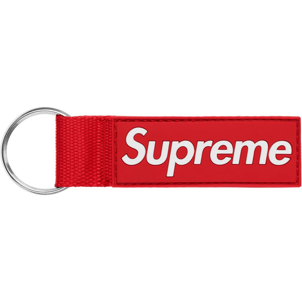 SUPREME WEBBING KEYCHAIN SS26