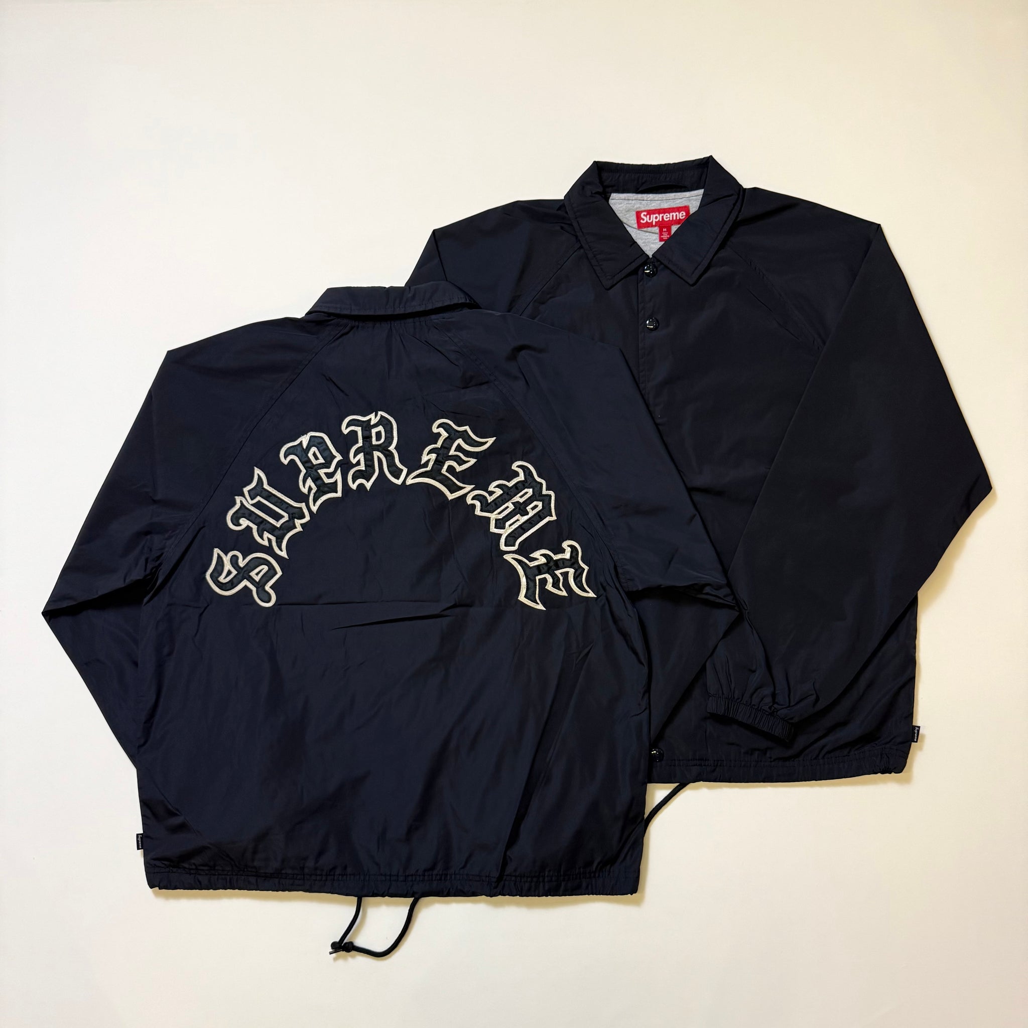 SUPREME OLD ENGLISH ARC COACHES JACKET