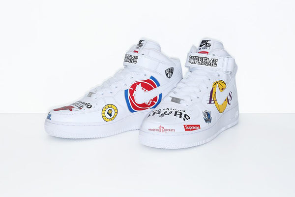 SUPREME NIKE NBA AIR FORCE 1 MID