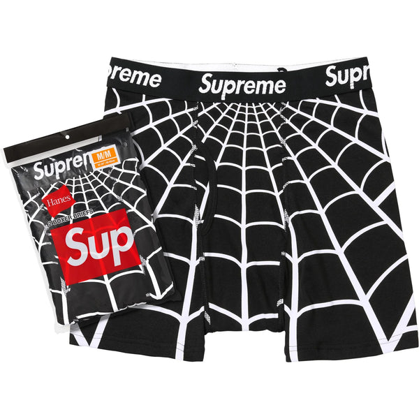 SUPREME HANES SPIDER-MAN BOXER BRIEFS (2 PACK)