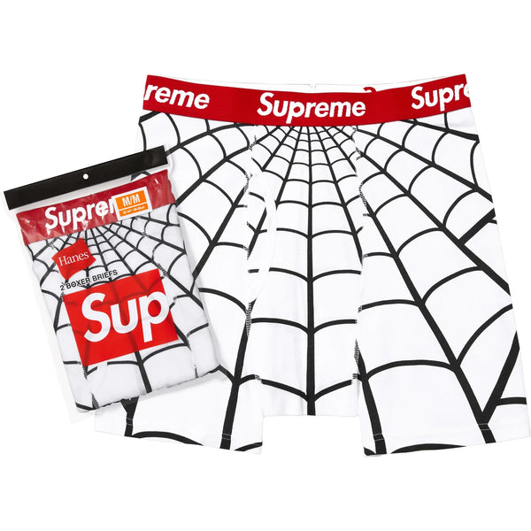 SUPREME HANES SPIDER-MAN BOXER BRIEFS (2 PACK)