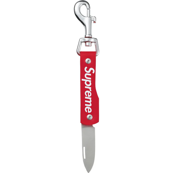 SUPREME LEATHER CLIP KNIFE