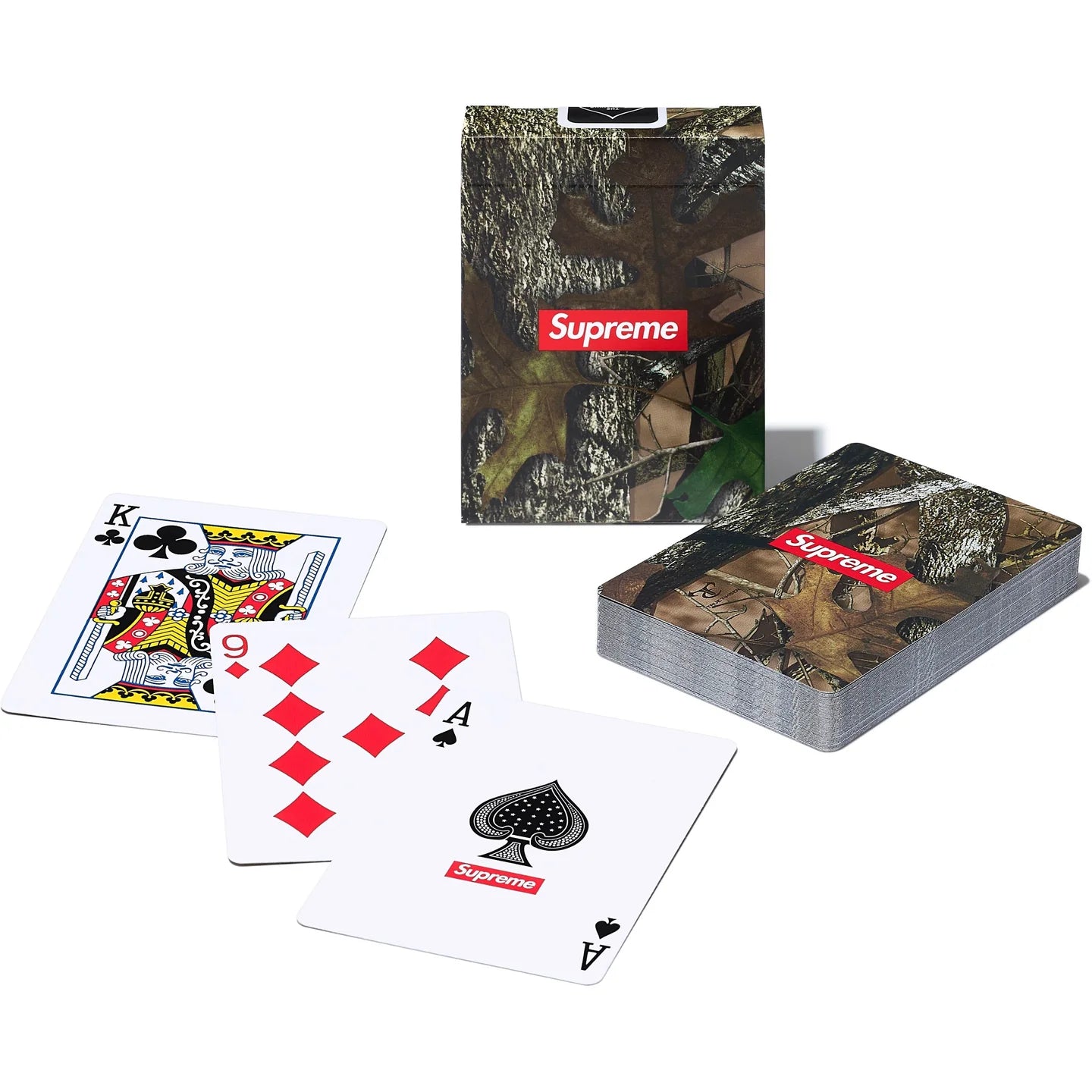 SUPREME CAMO PLAYING CARDS