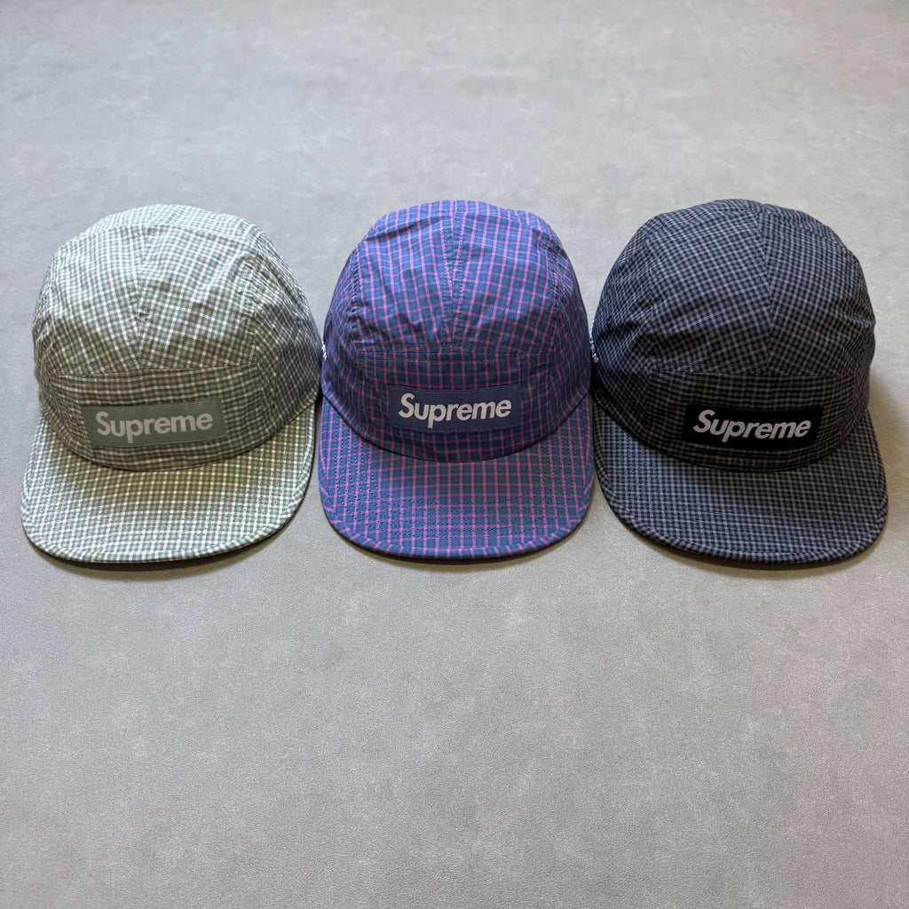帽子 supreme Cordura Plaid Camp Cap Black Supreme Camp Cap Black - Buy at Hypeneedz