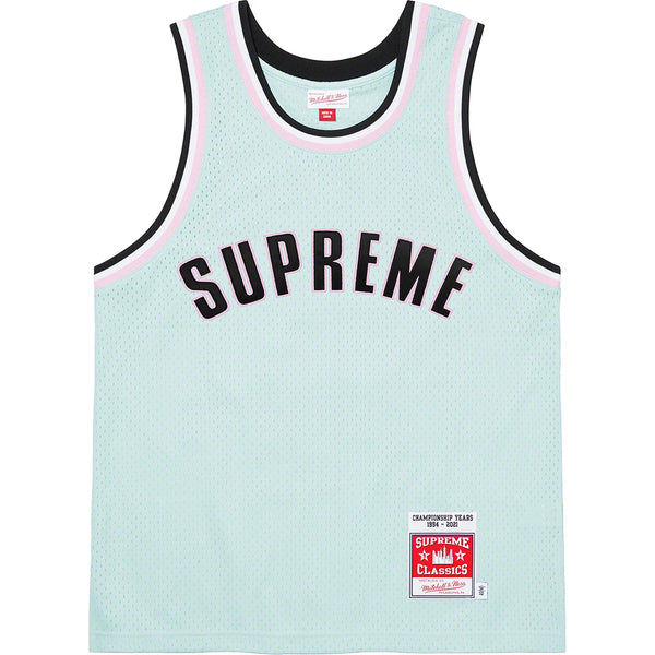 SUPREME MITCHELL & NESS BASKETBALL JERSEY