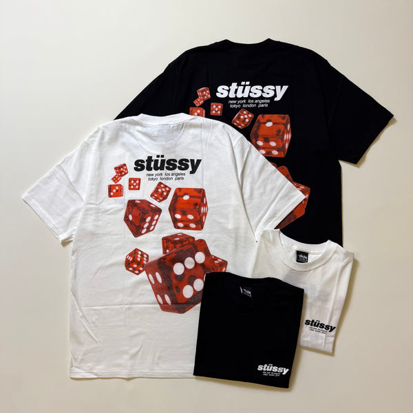 STUSSY ROLLERS TEE