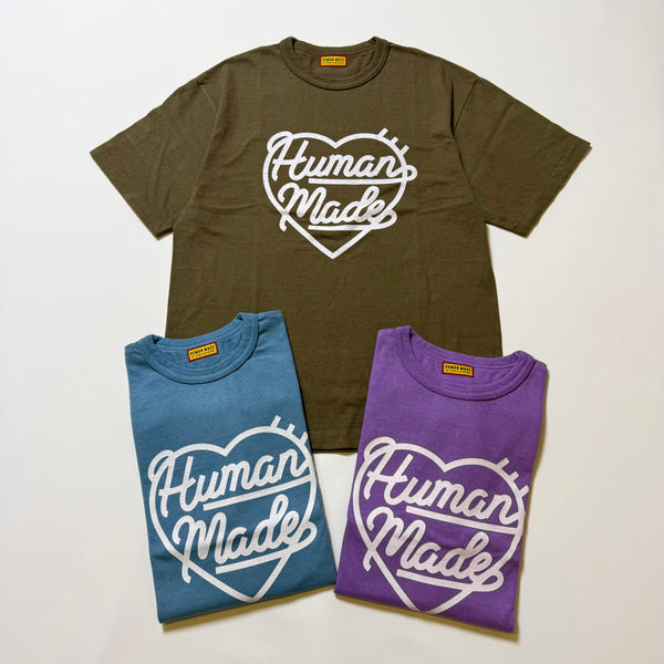 HUMAN MADE COLOR T-SHIRT HM31CS045