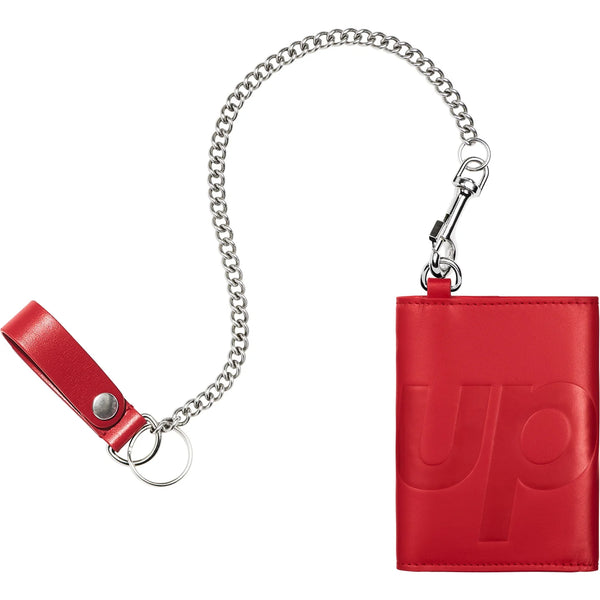 SUPREME LEATHER CHAIN WALLET