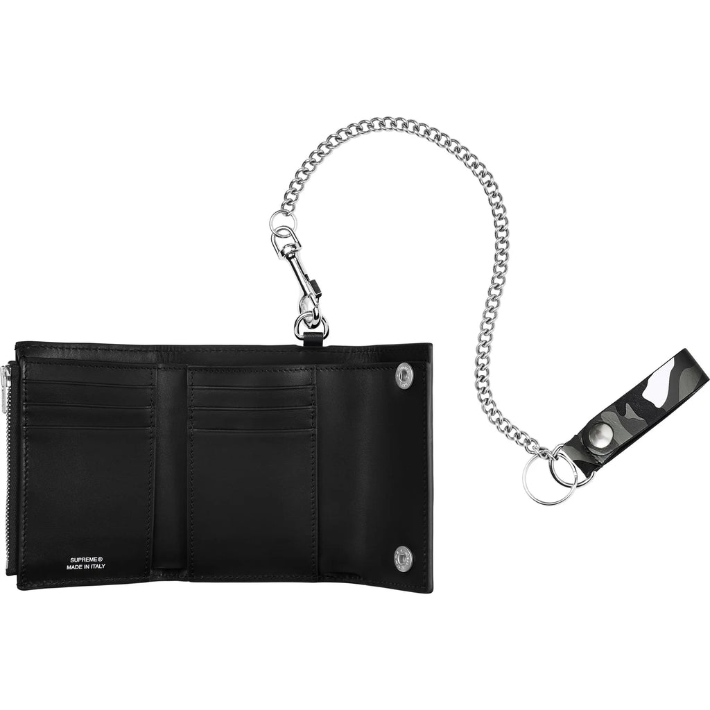 Supreme Leather Chain Wallet Red - SS25 - JP