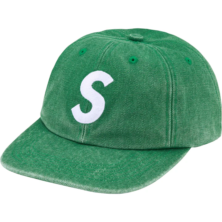 新品 Supreme Pigment Coated S Logo 6-Panel