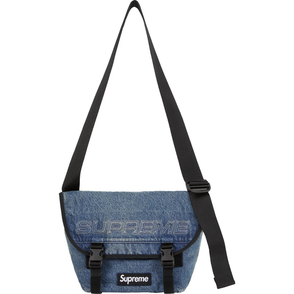 SUPREME DENIM MESSENGER BAG
