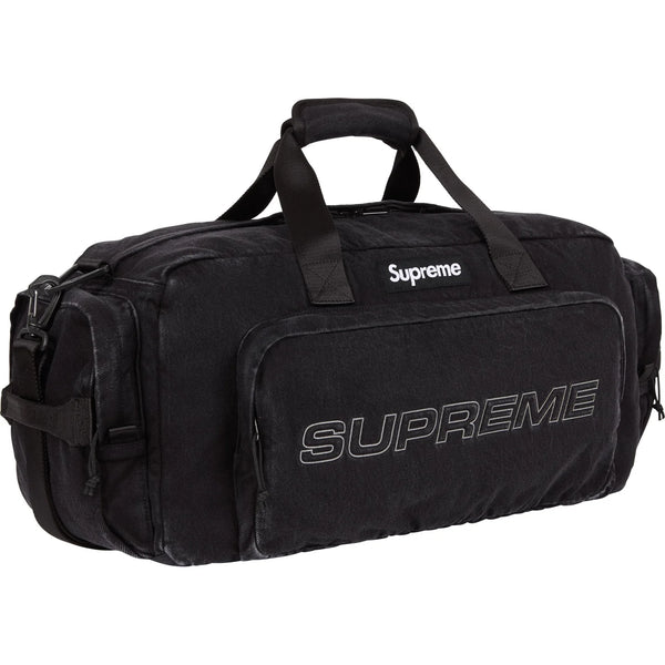 SUPREME DENIM DUFFLE BAG