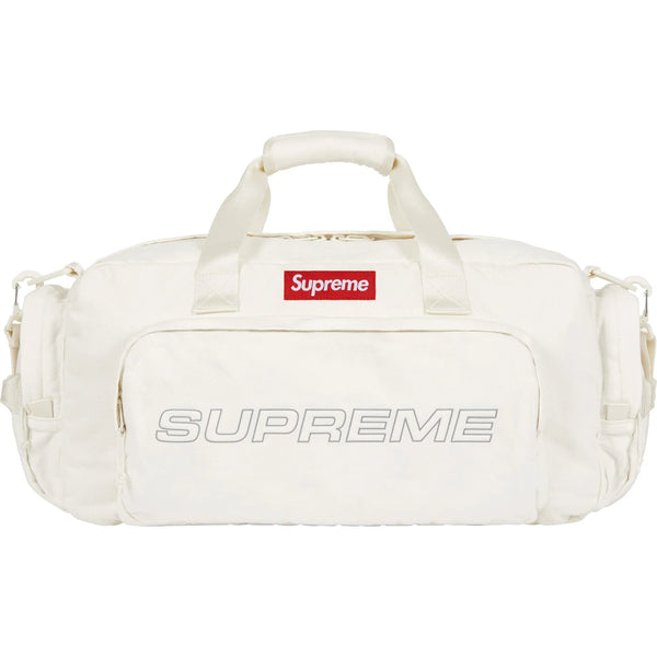 SUPREME DENIM DUFFLE BAG