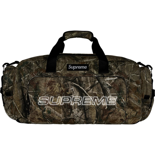 SUPREME DENIM DUFFLE BAG