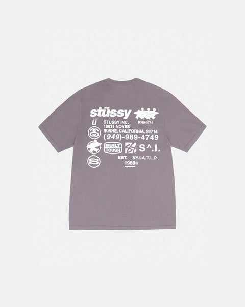 STUSSY DNA TEE PIGMENT DYED