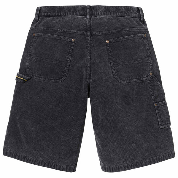 SUPREME WASHED CORDUROY DOUBLE KNEE PAINTER SHORT