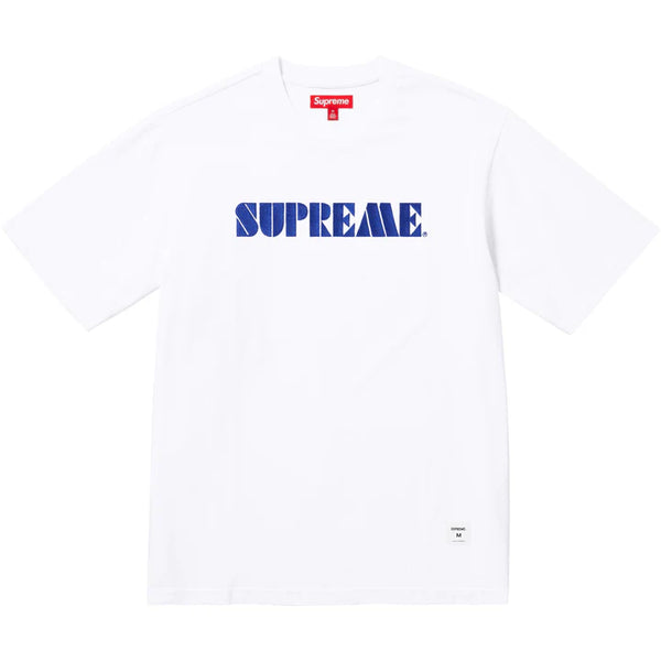 SUPREME STENCIL EMBROIDERED SS TOP