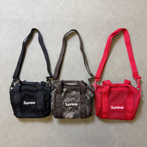 SUPREME MESH MINI DUFFLE BAG
