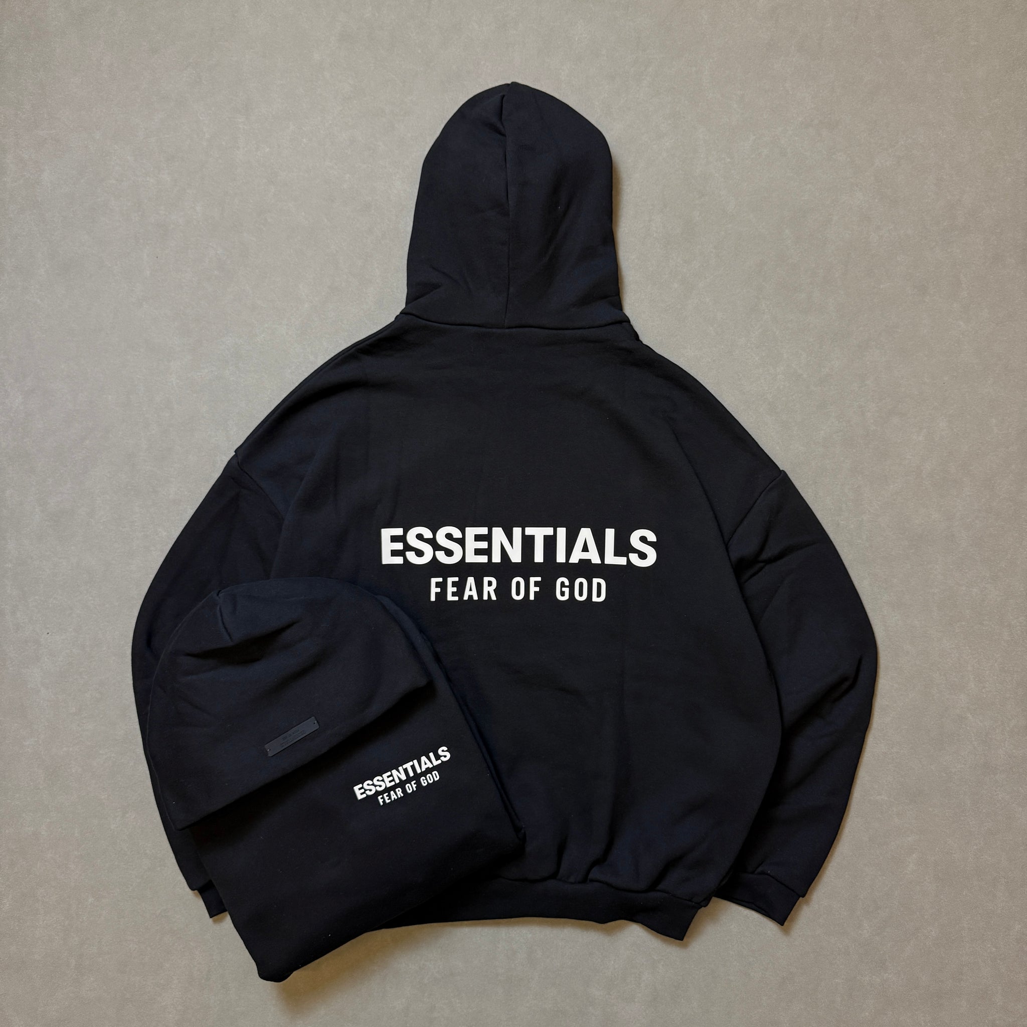 FEAR OF GOD ESSENTIALS FLEECE HOODIE FW24