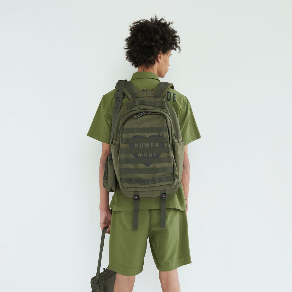 Human Backpack Pack HUMAN MADE MILITARY BACKPACK HM27GD100 – Trade Point_HK