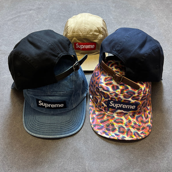 SUPREME WASHED CHINO TWILL CAMP CAP FW24