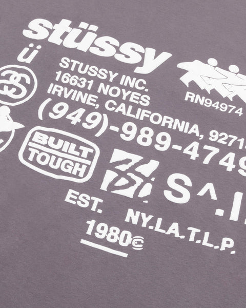 STUSSY DNA TEE PIGMENT DYED