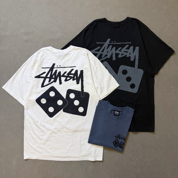 STUSSY DICE TEE PIGMENT DYED