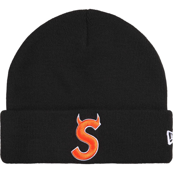 SUPREME NEW ERA DEVIL S LOGO BEANIE