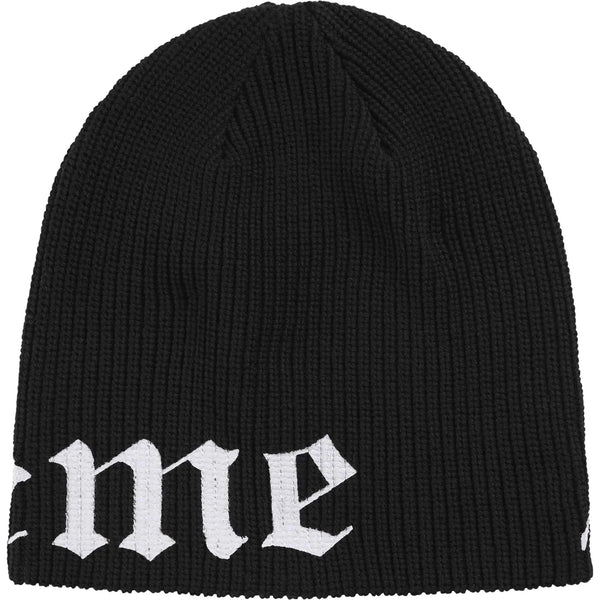 SUPREME OLD ENGLISH PRINTED BEANIE SS26